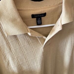 Van Heusen Men's Beige Polo Shirt